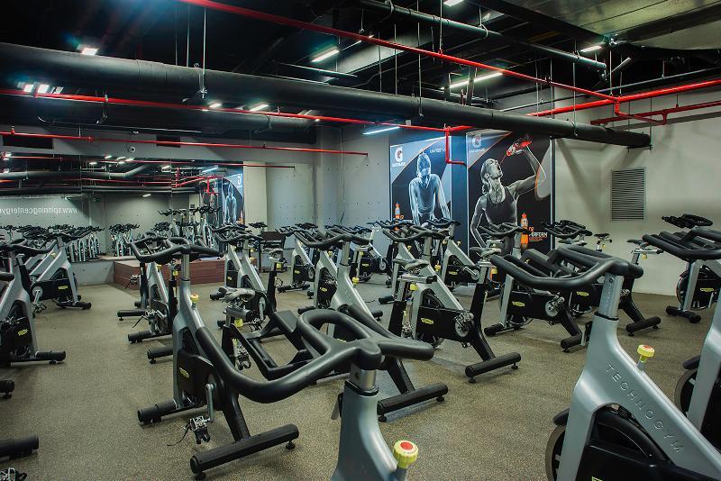 ホテル ウィンダム ボゴタ エクステリア 写真 A typical spinning class